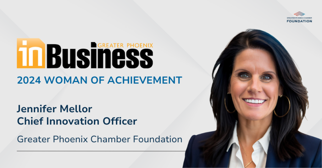 Jennifer Mellor Named One of @InBusiness Greater Phoenix Magazine's 2024 Women of Achievement